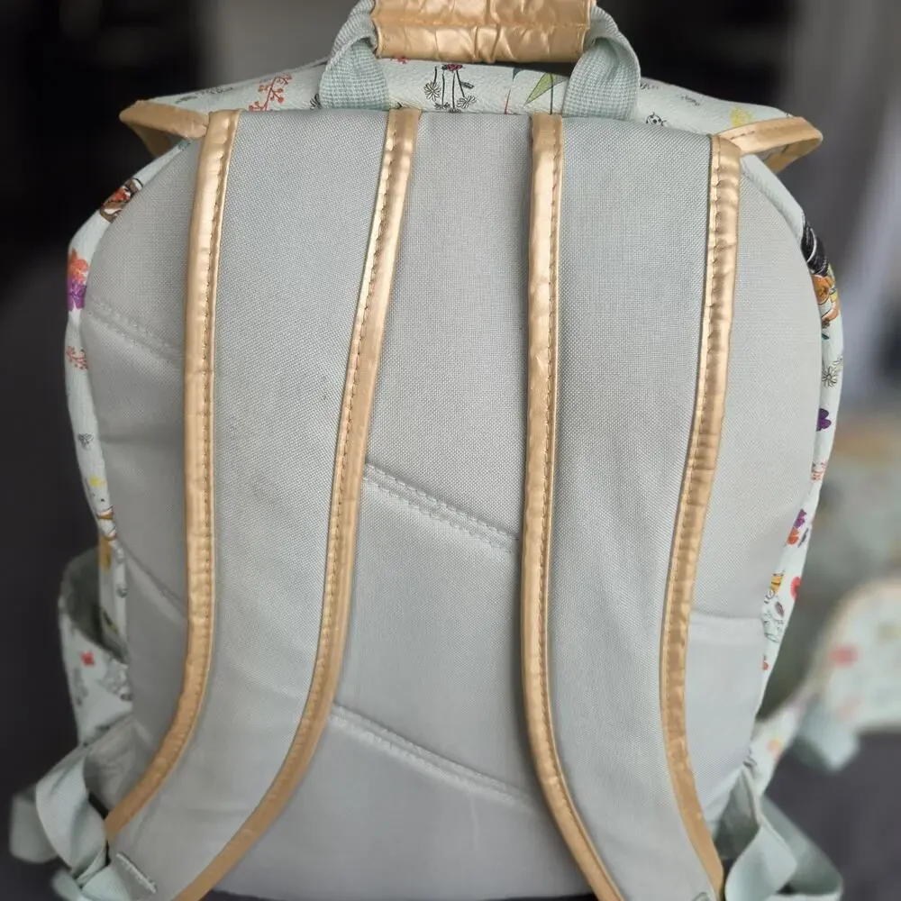 Disney Store Animators Collection Mint Green Girl's Backpack & Lunch Tote Set